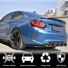 Rear Trunk Spoiler Carbon Fiber V1 (Coupe) for BMW 2 Series F22/23 2014-2021 - image 2