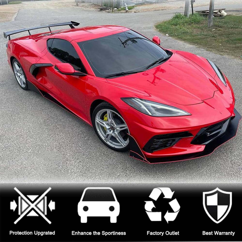 Spoiler V1 (Carbon) for Chevrolet Corvette C8 2019- - image 2