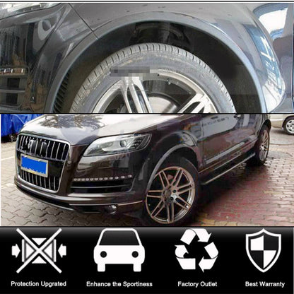 Wheel Arch Fender Flares Matte Black PU for Audi Q7 2005-2015 - image 2