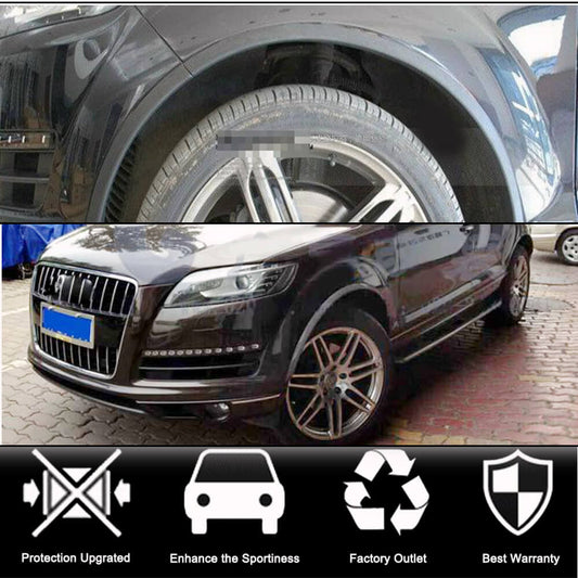 Wheel Arch Fender Flares Matte Black PU for Audi Q7 2005-2015 - image 2