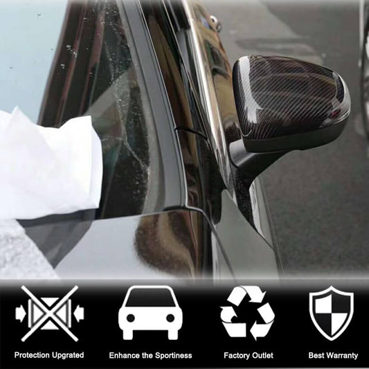 Mirror Covers (2018-2021, Carbon) for Mercedes A-сlass W177 2018- - image 2