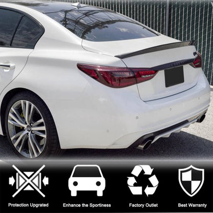 V7 Spoiler (for Q50, Carbon) for Infiniti Q50/Q60 2013-2024 - image 2