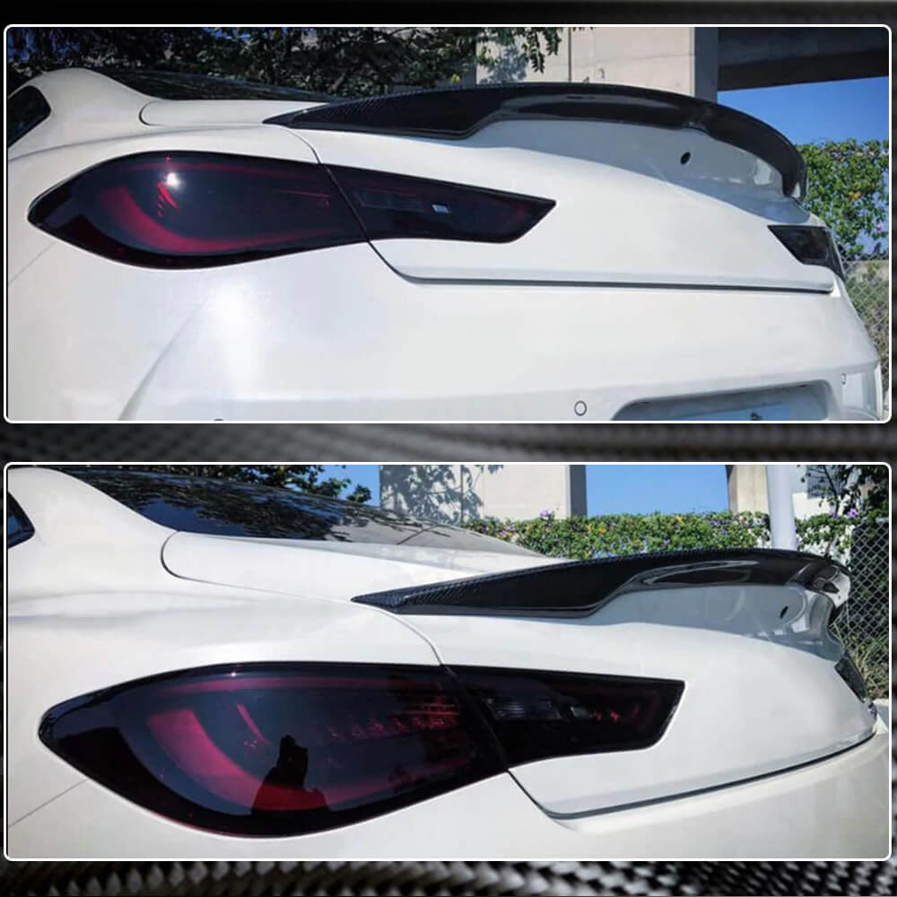 Spoiler V4 (for Q60 2016-2022, Carbon) for Infiniti Q50/Q60 2013-2024 - image 2