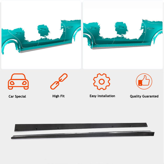 Side Skirts (for GT50/GT63 2018-2022, Carbon) for Mercedes AMG GT 4 X290 2018- - image 2