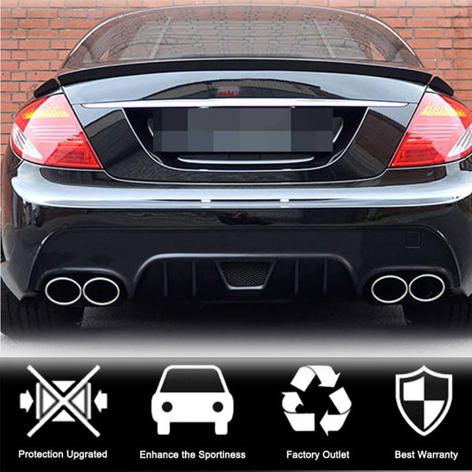 Spoiler (Carbon) for Mercedes CL-class C216 2006-2014 - image 2
