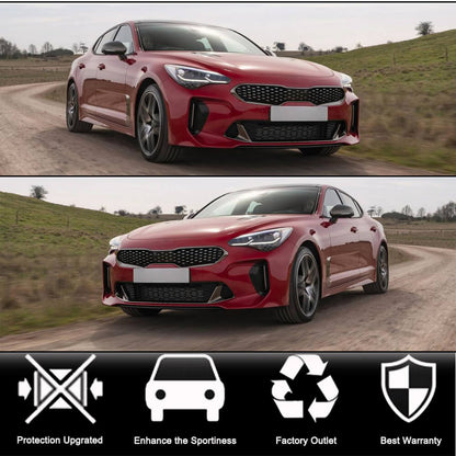 Bumper grille (Carbon) for Kia Stinger - image 2