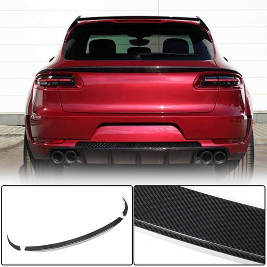 Lower spoiler (2014-2018, Carbon) for Porsche Macan 2014-2024 - image 2