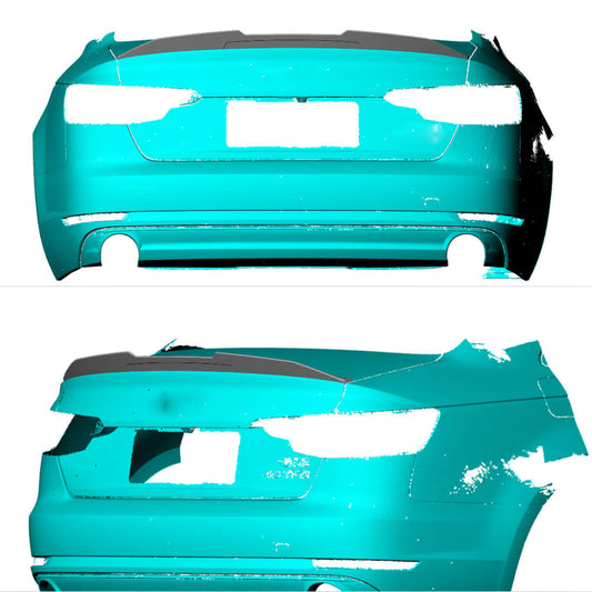 Spoiler V4 (for SD Carbon) for Audi A4 B9 2015-2024 - image 2