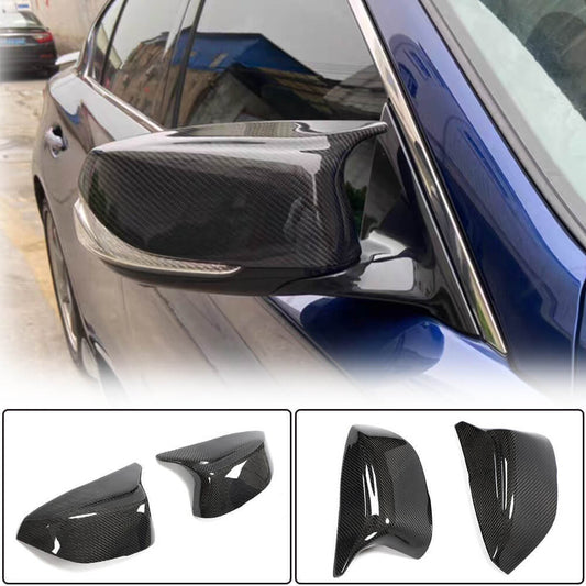 Mirror Covers (Carbon) for Infiniti QX70 2013-2019 - image 2