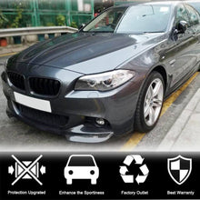 Front Bumper Lip Carbon Fiber V1 (M-Sport) for BMW 5 series F-10/11/07 2010-2016 - image 2