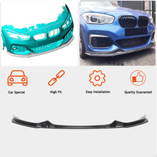 Front Bumper Lip V3 for M-Sport 2015-2019, Carbon for BMW 1 Series F20/F21 2011-2019 - image 2