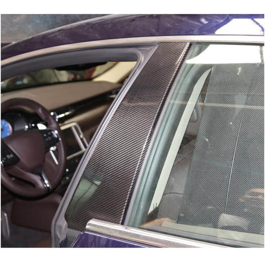 Linings on the door pillars (2013-2017, Carbon) for Maserati Quattroporte 2013↗︎ - image 2