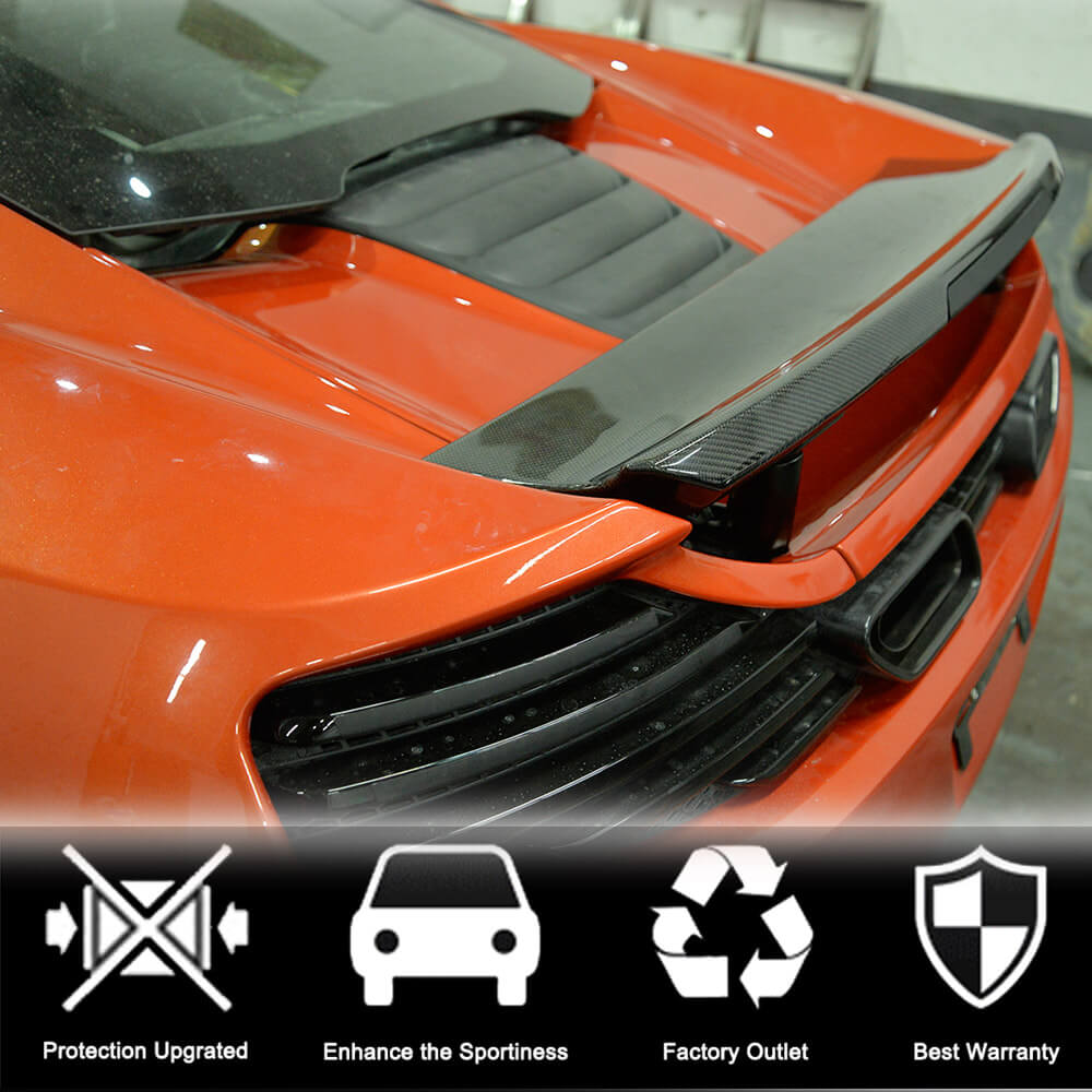 Spoiler (Carbon) for McLaren MP4-12C 2011-2014 - image 2