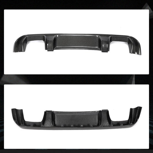 Rear bumper diffuser V2 (for V-Class 2014-2019, Carbon) for Mercedes Vito / V-class W447 2014↗ year - image 2