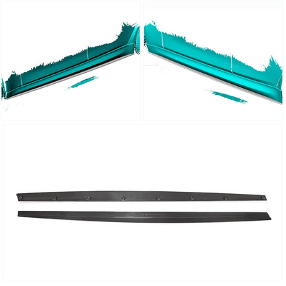 Side Skirt Extensions V1 (for F80, Carbon) for BMW 3 Series F-30/31/34 2012-2019 - image 2