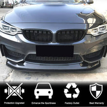 Front Bumper Lip V1 for F82/F83, Carbon for BMW 4 Series F32/F33/F36 2012-2020 - image 2