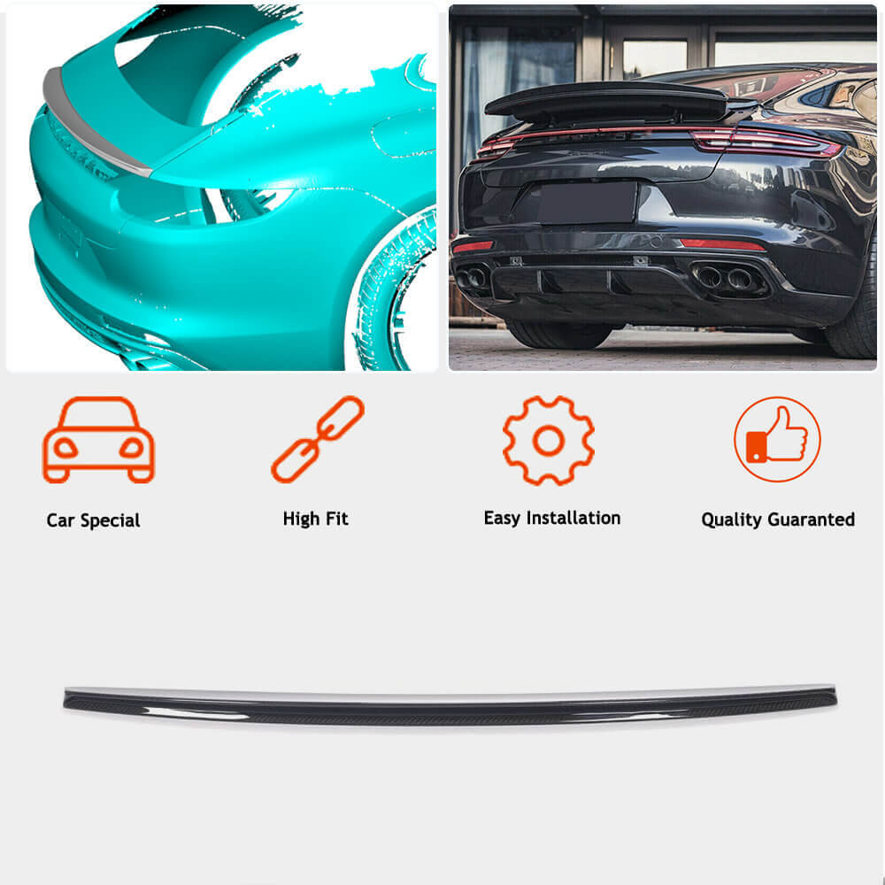 Spoiler (2016-2020, Carbon) for Porsche Panamera 2016-2023 - image 2