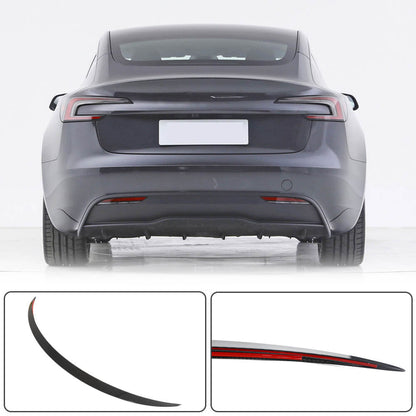 Rear Trunk Spoiler Dry Carbon Fiber V2 (2023-2025) for Tesla Model 3 - image 2