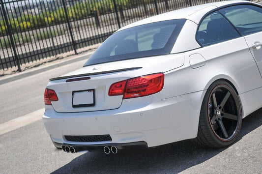 Rear Trunk Spoiler Carbon Fiber V1 (Convertible) for BMW 3 series E-90/91/92/93 2005-2011 - image 2