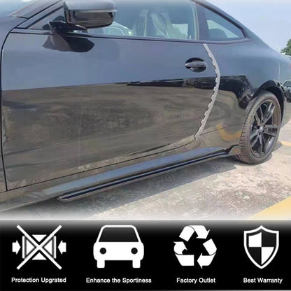 Side Skirt Extensions V3 (for G22/G23 M-Sport, Carbon) for BMW 4 Series G22/23/26 2020- - image 2