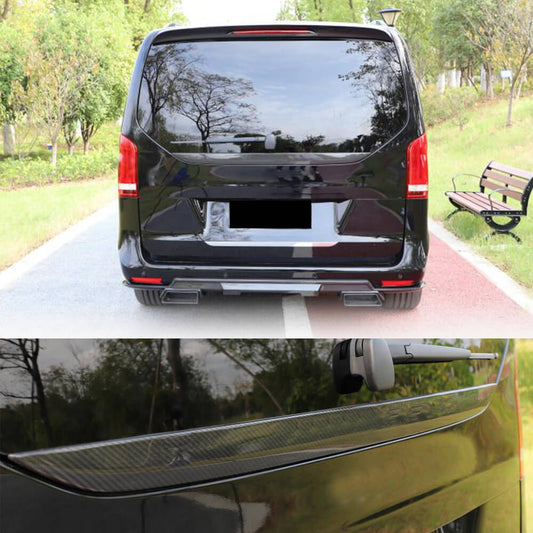 Lower spoiler (Dry carbon) for Mercedes Vito / V-class W447 2014↗ year - image 2