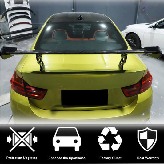 Rear Trunk Spoiler Carbon Fiber V5 (for F82) for BMW 4 series F-32 2012-2020 - image 2