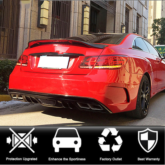 Spoiler V3 (Carbon) for Mercedes E-class coupe C207 2010-2017 - image 2