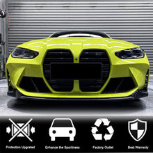 Front Bumper Lip V7 for G82/G83, Carbon for BMW 4 Series G22/23/26 2020- - image 2