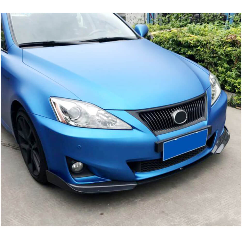 Front Bumper Lip Spoiler (for Base 2011-2013, Carbon) for Lexus IS 2005-2013 - image 2