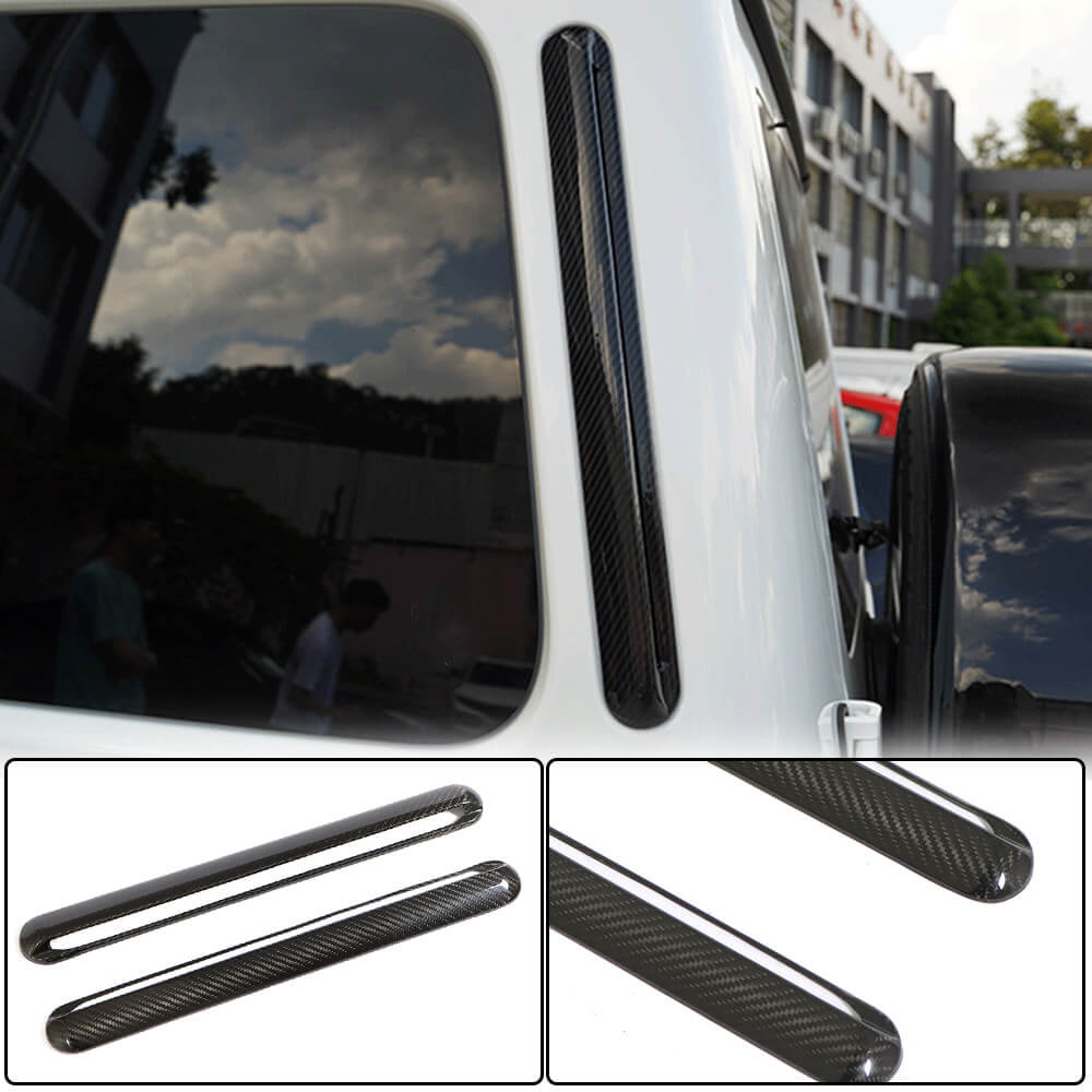 Carbon Rear Fender Covers (2004-2018) for Mercedes G сlass W463 1990-2018 - image 2