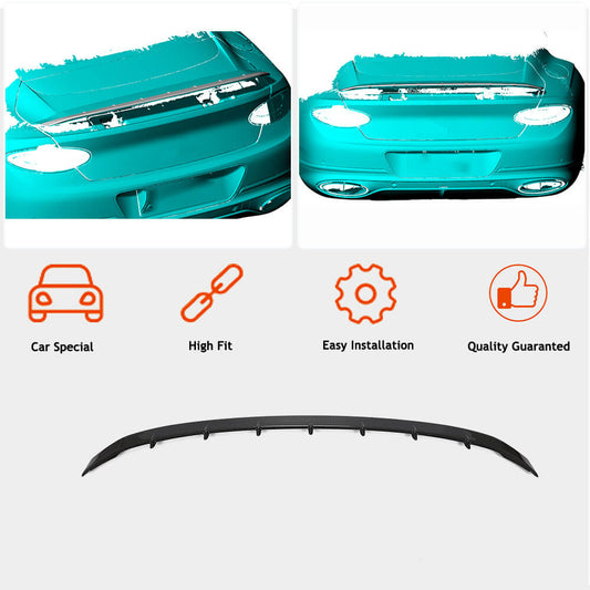 Rear Trunk Spoiler Dry Carbon Fiber for Bentley Continental GT 2018-2024 - image 2