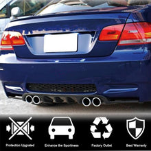 Rear Bumper Diffuser Carbon Fiber V1 (for E92/E93 M3) for BMW 3 series E-90/91/92/93 2005-2011 - image 2