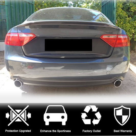 Spoiler V6 (for Coupe, Carbon) for Audi A5 2007-2015 - image 2