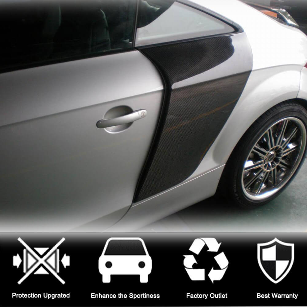 Carbon Rear Quarter Panel Covers (Coupe) for Audi ТТ 2006-2014 - image 3