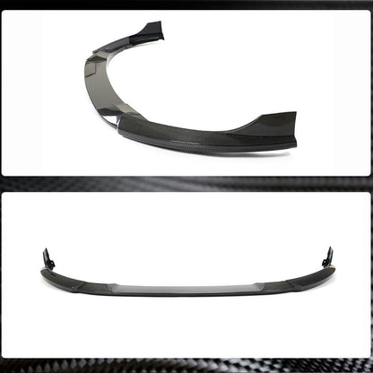 Front Bumper Lip Spoiler (for GTI HB, Carbon) for Volkswagen Golf 8 2019- - image 2