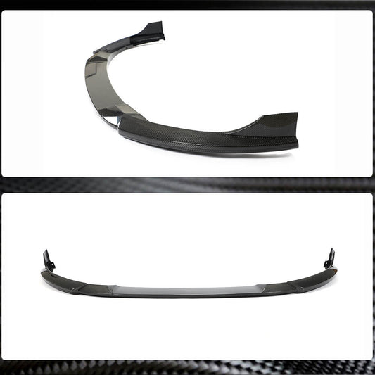 Front Bumper Lip Spoiler (for GTI HB, Carbon) for Volkswagen Golf 8 2019- - image 2