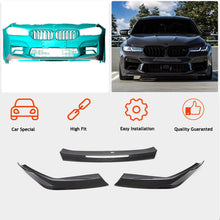 Front Bumper Lip V1 for M5 F90 2020-2024 Carbon for BMW 5 Series G30/G31 2017-2023 - image 2