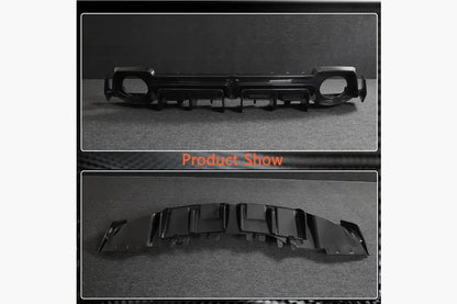 Rear Bumper Diffuser Prepreg Dry Carbon Fiber for Audi R8 2015- - image 3