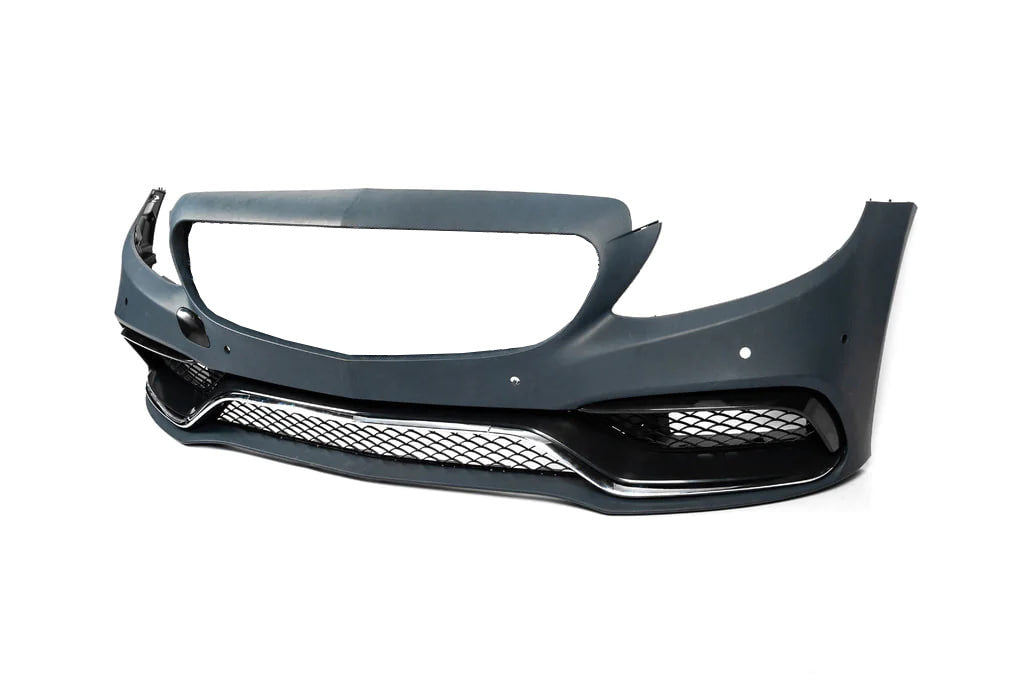 Front bumper (AMG C63-design 2014-2018) for Mercedes C-сlass W205 2014-2021 - image 3