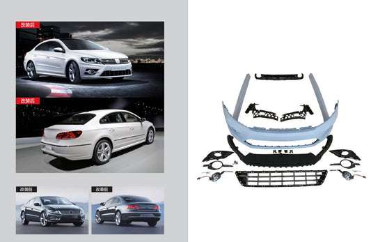 R-Line Body Kit Set (For 2012+) for Volkswagen Passat СС 2008-2017 - image 1