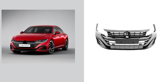 Front Bumper R-Line (for 2021+) for Volkswagen Arteon 2017-2025 - image 1