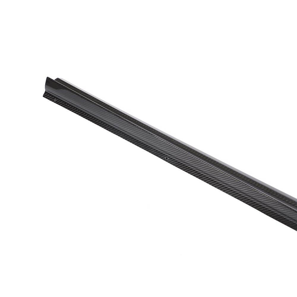 Side Skirts V2 (for Base/S/S Q4/Diesel/250 Diesel, Carbon) for Maserati Ghibli 2013-2023 - image 3