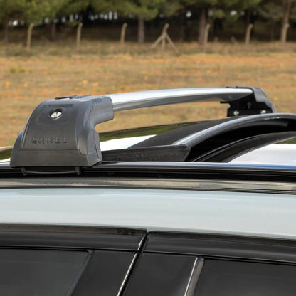 Roof rack (crossbars) for integrated railings Strong V2 120 cm (2 pcs) for BMW 3 series F-30/31/34 2012-2019 - image 3