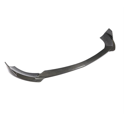 Front Bumper Lip Spoiler (for AMG-Line 2014-2017, Carbon) for Mercedes S-сlass W222 2013-2020 - image 3