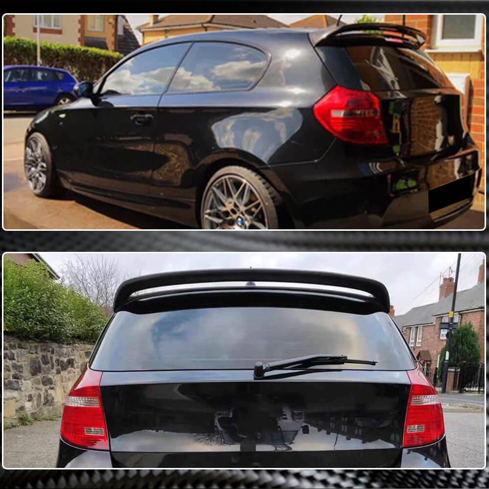 Rear Roof Spoiler Carbon Fiber (E81/E87) for BMW 1 series E81/82/87/88 2004-2011 - image 6