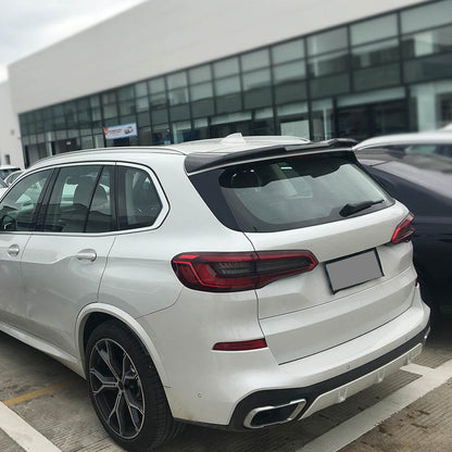 Rear window spoiler V2 (Gloss Black) for BMW X5 G05 2019- - image 3