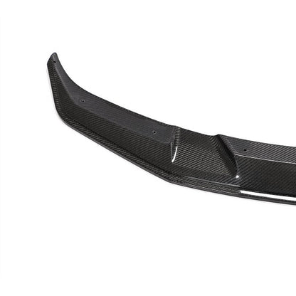 Front Bumper Lip Carbon Fiber V1 (for factory M2 Competition) for BMW 2 Series F22/23 2014-2021 - image 3