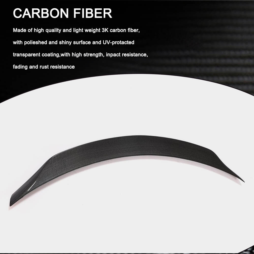 Spoiler V5 (for SD 2015-2021, Carbon) for Mercedes C-class W205 2014-2021 - image 3