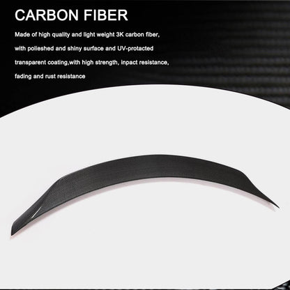 Spoiler V5 (for SD 2015-2021, Carbon) for Mercedes C-class W205 2014-2021 - image 3
