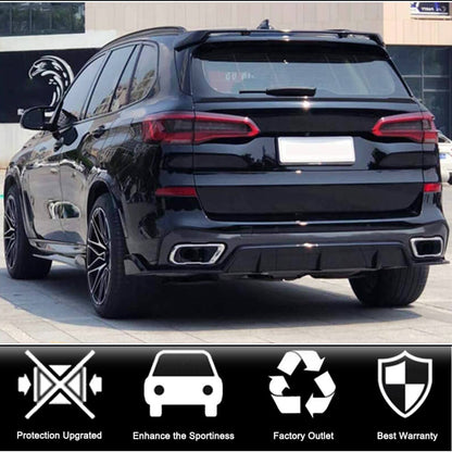 Rear window spoiler V4 (Natural carbon) for BMW X5 G05 2019- - image 3